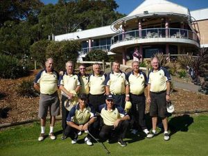 Members of the Valley Golf Team