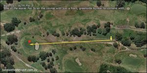 Bardwell Valley Golf Course Information, Hole 15, 167 metres Par 3