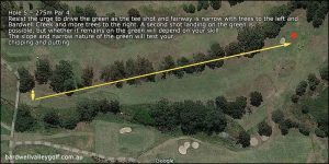 Bardwell Valley Golf Course Information, Hole 5, 275 metres, Par 4