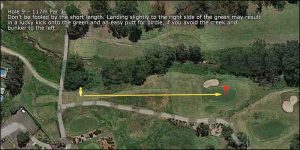 Bardwell Valley Golf Course Information, Hole 13, 377 metres, Par 4
