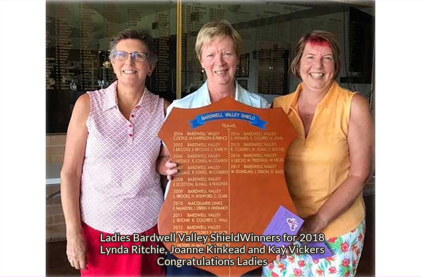 Lynda Ritchie, Joanne Kinkead and Kay Vickers Congratulations Ladies