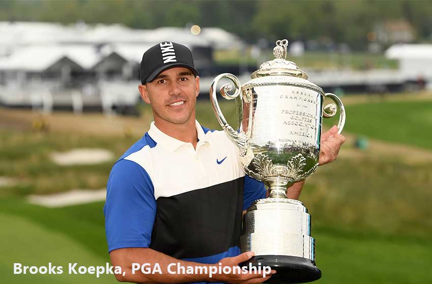 Brooks Koepka turned professional in 2012 and has won at every level that he has competed at since then