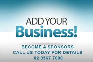 BECOME A SPONSORS CALL US TODAY FOR DETAILS 02 9567 7600