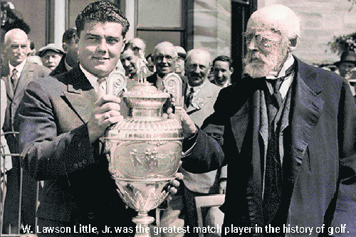 In 1940, Lawson Little won the United States Open Championship