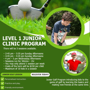 level-1-junior-clinic-program - Bardwell Valley Golf Club